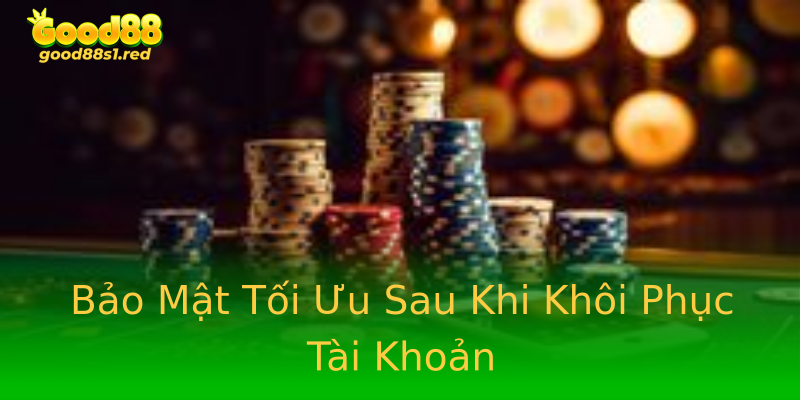 Bảo Mật Tối Ưu Sau Khi Khôi Phục Tài Khoản Bảo Mật Tối Ưu Sau Khi Khôi Phục Tài Khoản