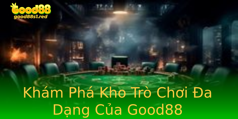 Khám Phá Kho Trò Chơi Đa Dạng Của Good88